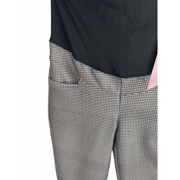 Free‎ Haven Maternity Stretch Pants With Houndstooth Print Size XL - Picture 9 of 11